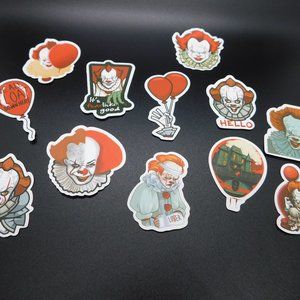 IT High Quality STICKERS 12 total
